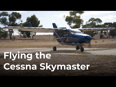 Learning to fly the Cessna SKYMASTER 337 | Training Course