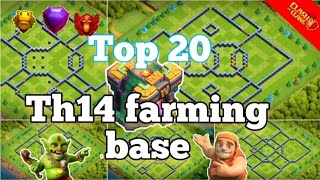 th14 farming base | th14 farming base link | th14 farming base link 2023 | #sujoygamingyt #coc #th14