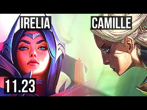 IRELIA vs CAMILLE (TOP) | 72% winrate, 7 solo kills | NA Master | 11.23