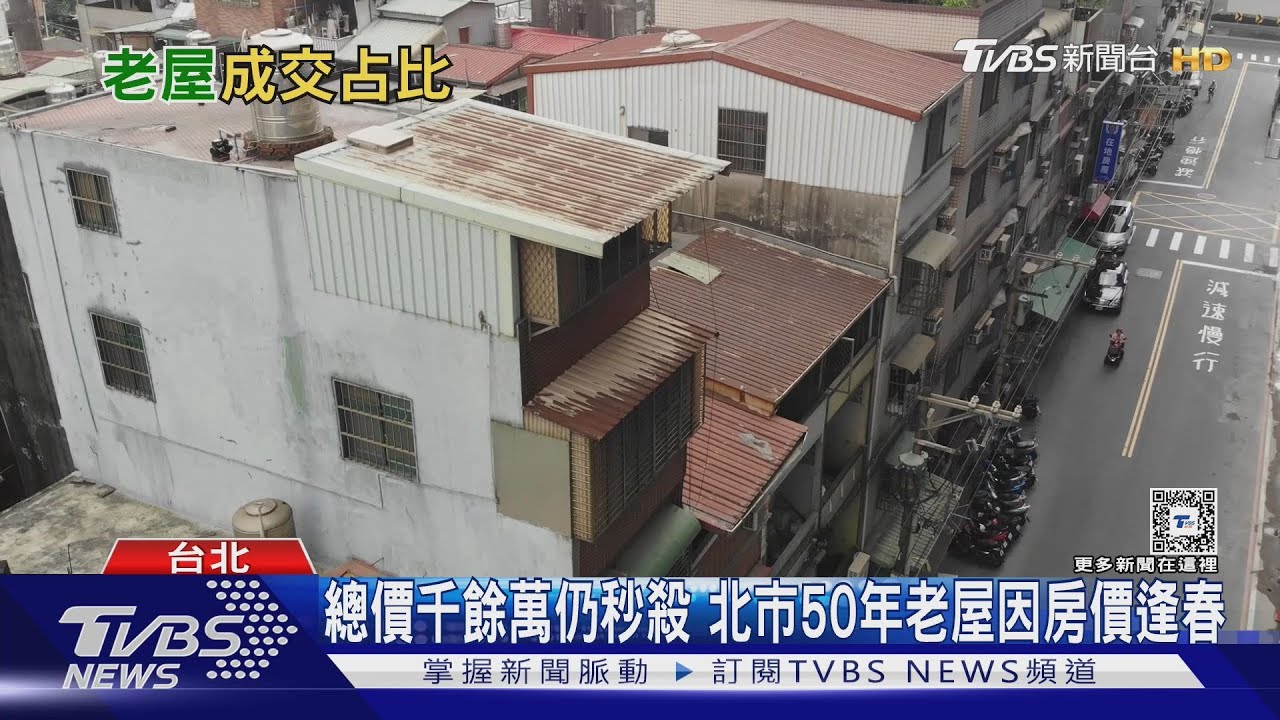 我拿老屋賭明天? 大都更時代屋齡半百老屋成交筆數較十年前增八倍