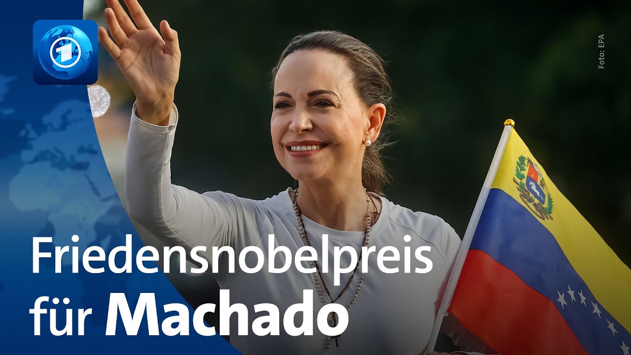Friedensnobelpreis geht an Politikerin María Corina Machado