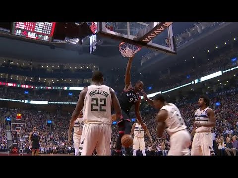 Raptors Highlights: Lowry Finds Ibaka - February 23, 2018