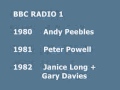 BBC RADIO 1 1980 81 82 83 50th Birthday 2017