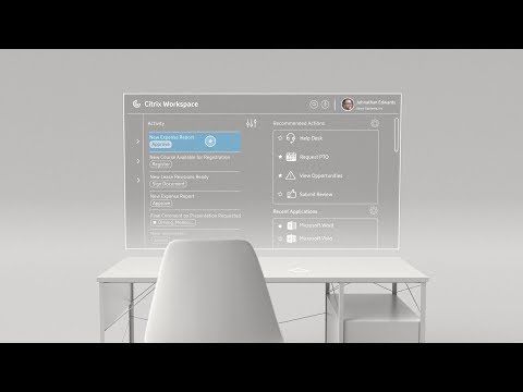 Citrix Workspace with intelligence. IT will never be the same.