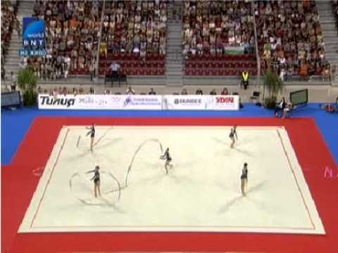 Switzerland 3 ribbons and 2 hoops Final Sofia World Cup 2011