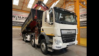 DAF CF 440 8X4 *EURO 6* TIPPER GRAB &ndash; 2017 &ndash; RX67 MDO dump truck | Image 4 - Autoline