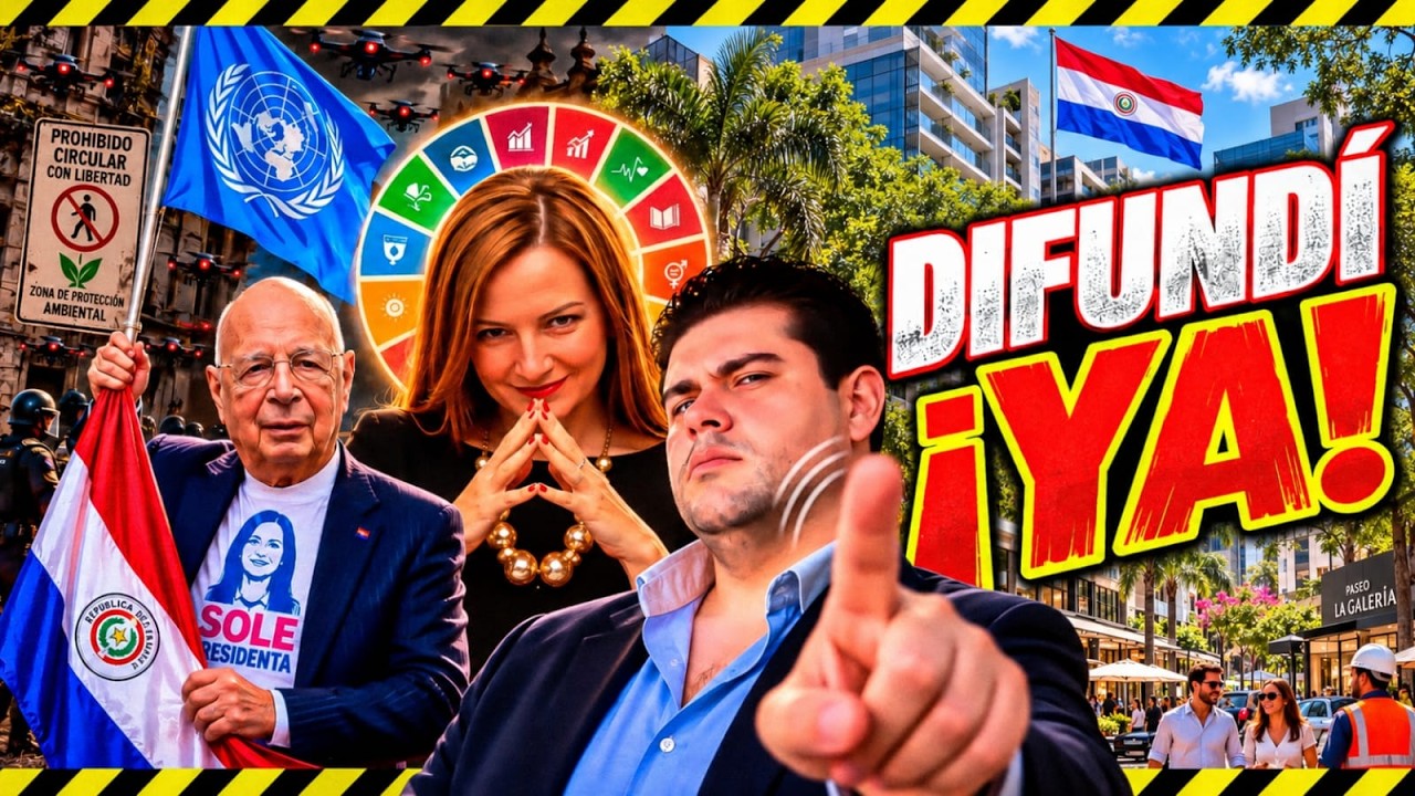 🔴 ÉLITE GLOBAL busca DESTRUIR la CAPITAL MÁS LIBRE del MUNDO con SOLEDAD NÚÑEZ 🇵🇾 NO lo PERMITAS