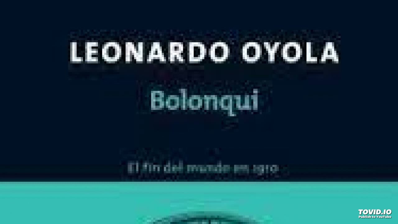 Bolonqui- Leo Oyola- Lectura del libro