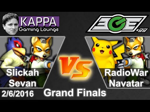 Kappa Melee Monthly #5 - Slickah + Sevan vs. Navatar + Radiowar - Grand Finals