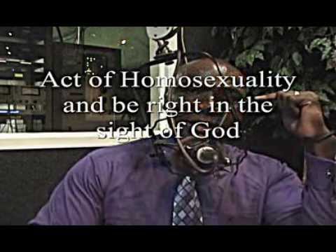 Homosexuality: A work of God or Satan?