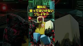 Robloxで“絶対に会ってはいけないプレイヤー”…その正体がヤバい #ロブロックス  #roblox