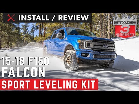 2015 - 2018 F150 TeraFlex Falcon Sport Shock Leveling System Review & Install