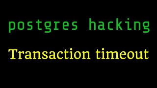 Hacking Postgres 101 with Andrey and Nikolay