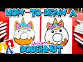 How To Draw A Cute Unicorn Doughnut