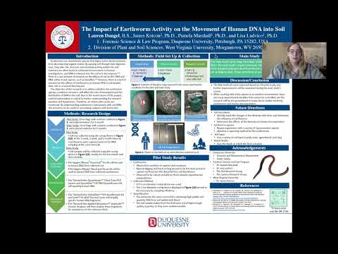 <p><span style="background-color: transparent; color: rgb(0, 0, 0);">The Impact of Earthworm Activity on the Movement of Human DNA into Soil</span></p>