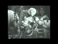 Roy Rogers sings "DON'T FENCE ME IN" in "Hollywood Canteen" with TRIGGER