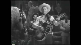 Roy Rogers sings &quot;DON&#39;T FENCE ME IN&quot; in &quot;Hollywood Canteen&quot; with TRIGGER