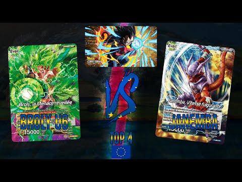 Championnat d'Europe Top 4  - Broly U6 vs Janemba - Dragon Ball Super Card Game