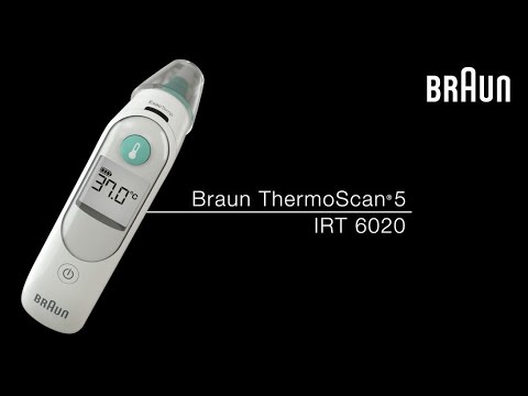 Braun ThermoScan® 5 ear thermometer (IRT6020)