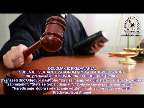 Širk poništava sva dobra djela