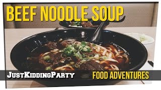 Asian Beef Noodle Soup ft Bull Demon King - JK Food Adventure