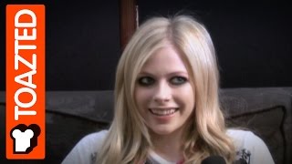Avril lavigne Interview | I'm Like The Most Real Person Ever | Toazted