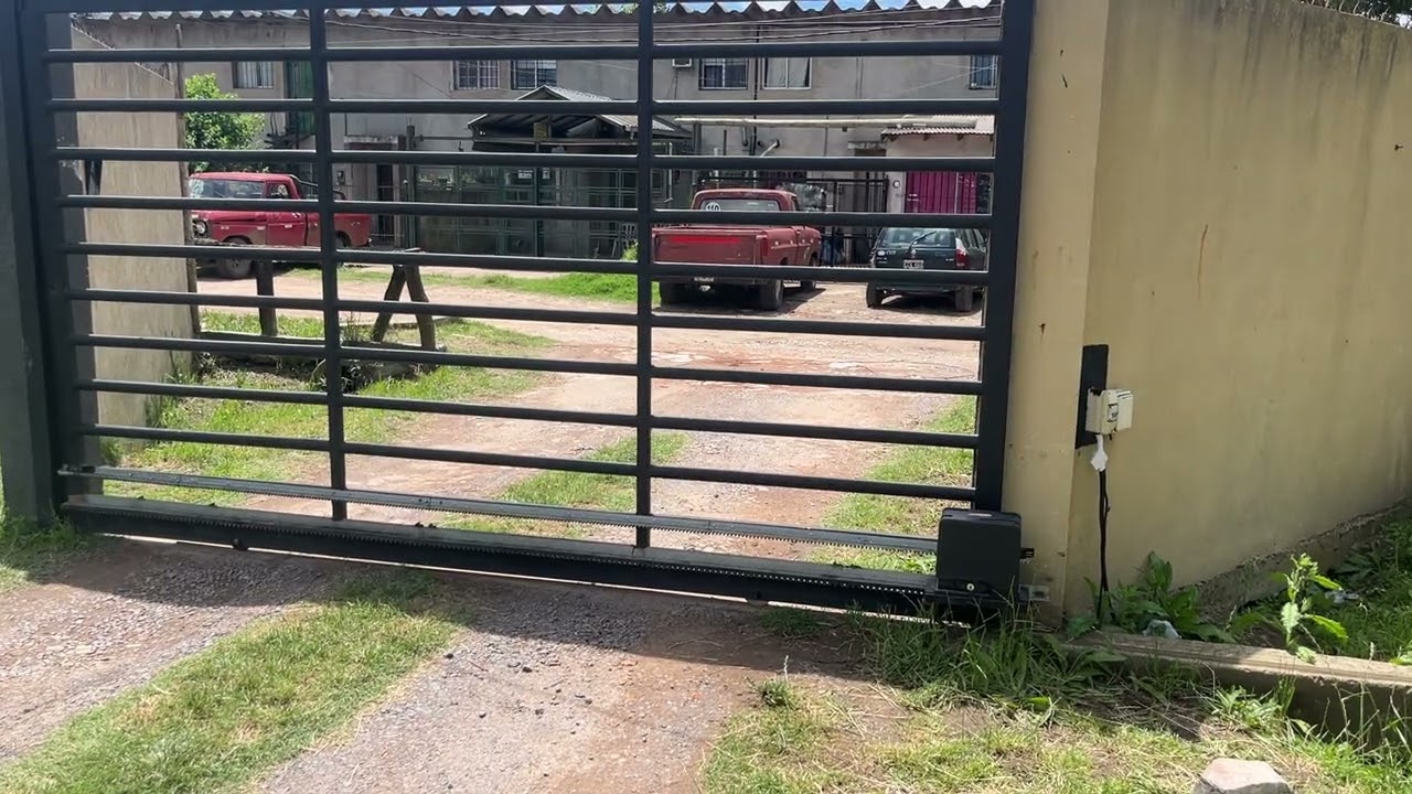 Trabajo realizado - portón automático