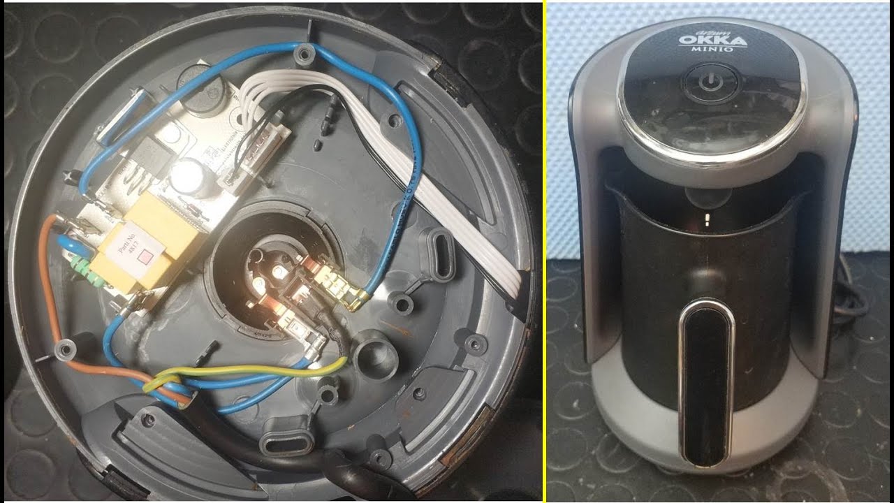 Türk Kahvesi Makinesi Detaylı Sökümü - Parçaları ve Muhtemel Arızaları (Arzum Okka Minio)