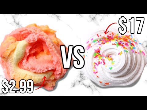 CHEAP VS EXPENSIVE SLIME SHOP REVIEW!