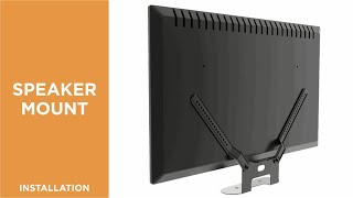 How to Install Full-Motion TV Mount Compatible Bracket  - SB-61
