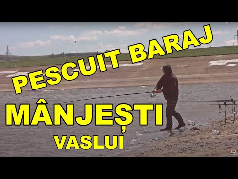 Pescuit la crap baraj Manjesti Vaslui