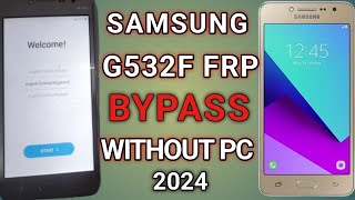 samsung g532f frp bypass 2024 without pc| Samsung grand prime plus frp bypass