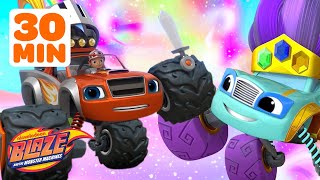 Download lagu Blaze's MAGICAL Missions and Rescues! 🪄 w/ AJ | 30 Minutes | Blaze and the Monster Machines mp3