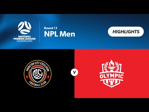 NPL Men Round 13 - Moreton City Excelsior vs. Olympic FC Highlights