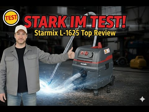 Staubsauger Test für die Baustelle -  Starmix ISC L 1625 TOP - Festool alternative?