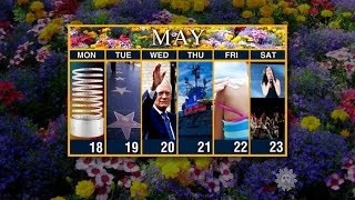 Calendar: Week of May 18