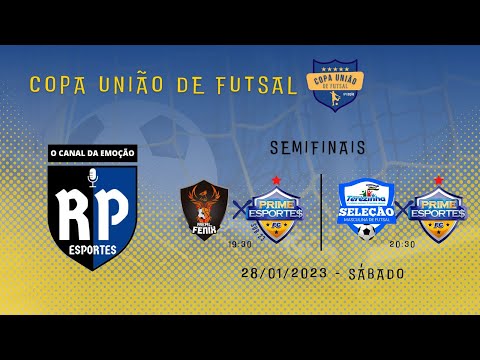 SEMIFINAL DA COPA UNIÃO DE FUTSAL - AO VIVO NO RP ESPORTES