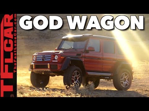 Here's Why the G550 4x4 Squared Is The Most Amazing Mercedes-Benz Of All!