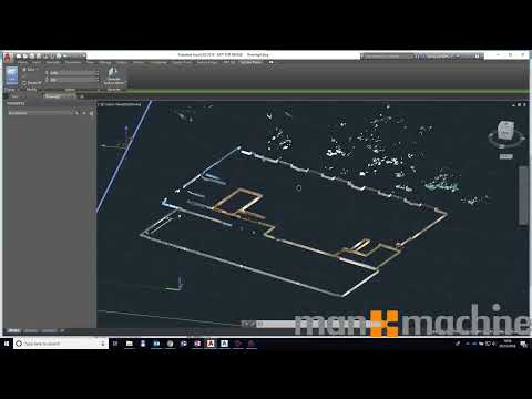 3D Point Cloud to AutoCAD Workflow