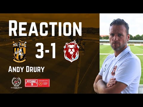 Reaction | Andy Drury | Folkestone Invicta 3-1 Hastings United | Isthmian Premier Division