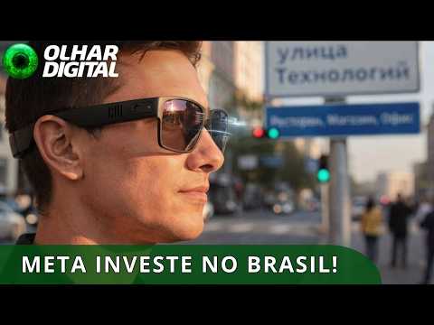 Meta abre vagas no Brasil para desenvolver apps de óculos inteligentes