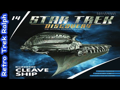 Star Trek Discovery: Issue 14: Klingon Cleave Ship. Model Review By Eaglemoss/Hero Collector.