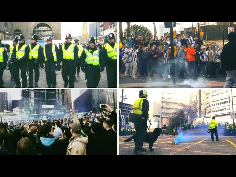 Police under pressure to control North-East Derby Day