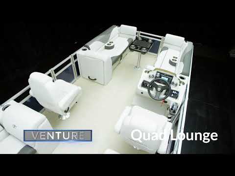 2022 Avalon Venture Quad Lounger - 18' in Saint Helen, Michigan - Video 2