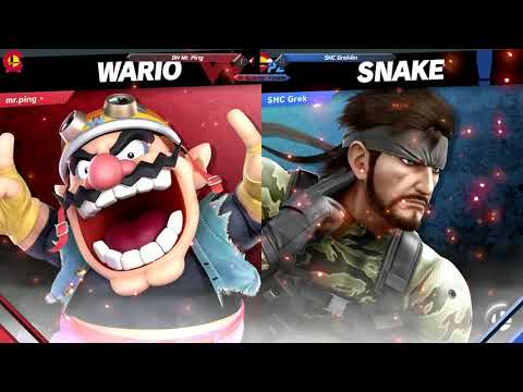 ESA 43 - Mr. Ping (Wario) vs SHC Greklin (Snake) - WQF