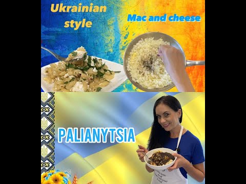 Two Ukrainian dishes savory & sweet