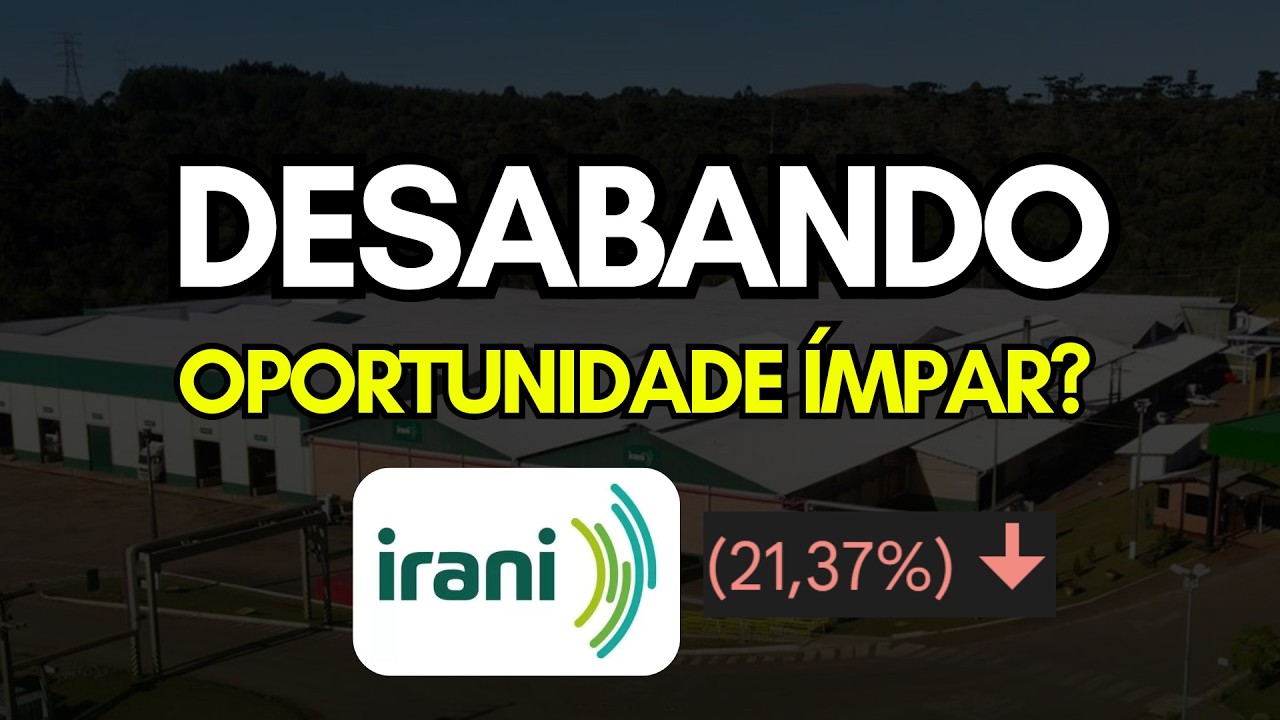 Irani (rani3) Ação de Bons Dividendos em Oportunidade Única ou Vai Cair Mais?