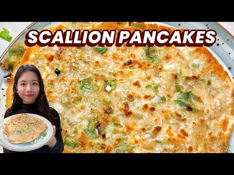 Easy Flaky Chinese Scallion Pancakes 葱油饼 - Happy Lunar New Year! 🧧Scallion Pancakes Recipe