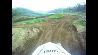 preview picture of video 'Arkansaw MX Track Opening day 2012'
