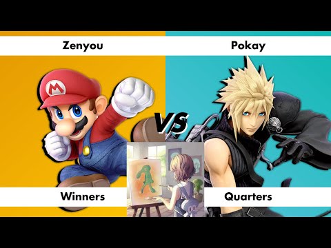 SUPER SMASHED at TRANSPLANTS - Winners Quarters: Zenyou (Mario) vs Pokay (Cloud)